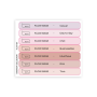 HEYLOVE Tips stickers EVERYDAY collection