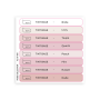 HEYLOVE Tips stickers NUDE collection