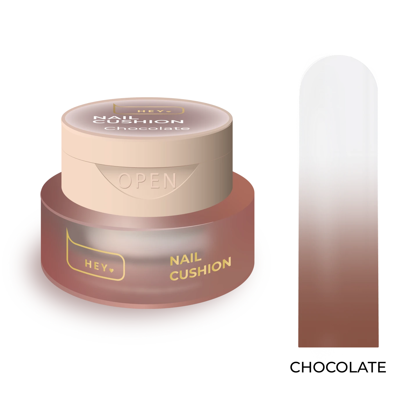 Nail cushion «Chocolate», 2 g
